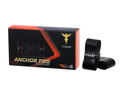 TYRARI Anchor Pro Overgrip 6 Pack - Tacky & Durable