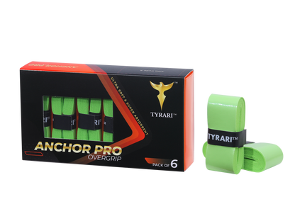 TYRARI Anchor Pro Overgrip 6 Pack - Tacky & Durable