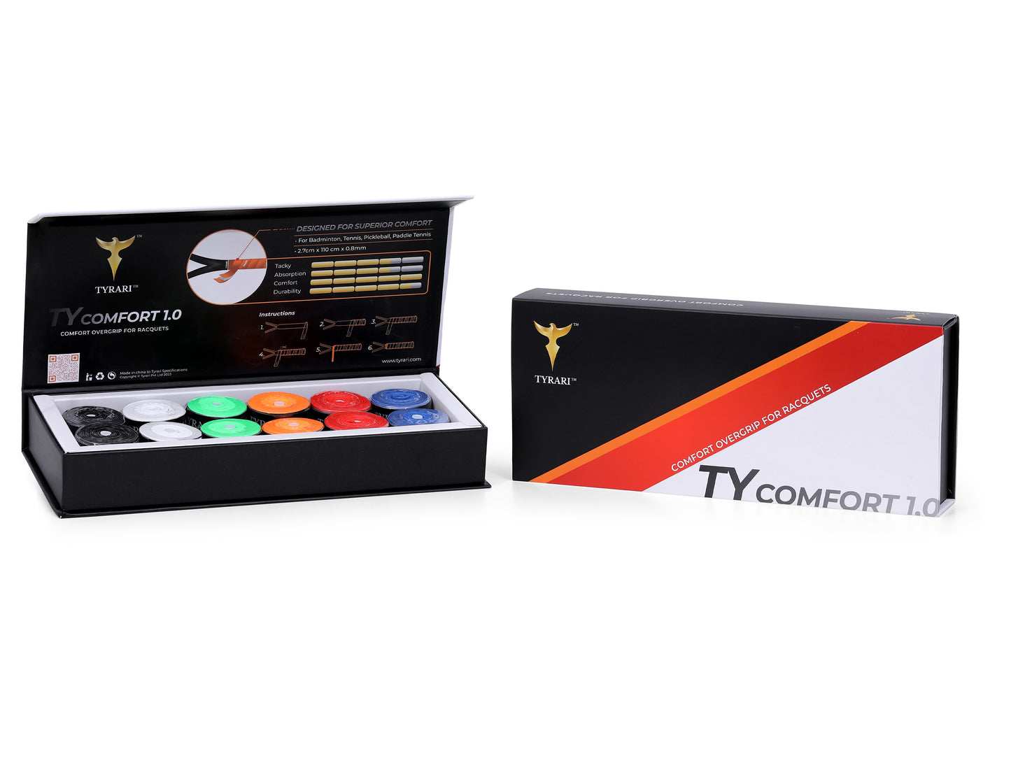 Ty Comfort 1.0 Overgrip - Comfort, Sweat Absorbing, Tacky, Durable