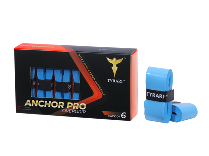 TYRARI Anchor Pro Overgrip 6 Pack - Tacky & Durable