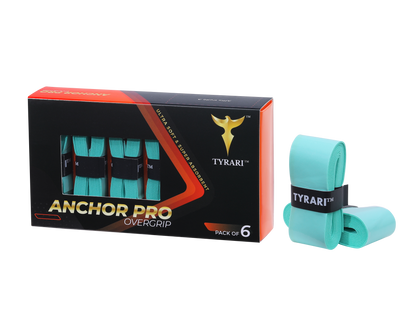 TYRARI Anchor Pro Overgrip 6 Pack - Tacky & Durable