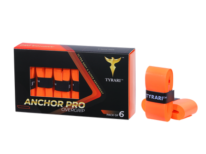 TYRARI Anchor Pro Overgrip 6 Pack - Tacky & Durable