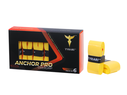 TYRARI Anchor Pro Overgrip 6 Pack - Tacky & Durable