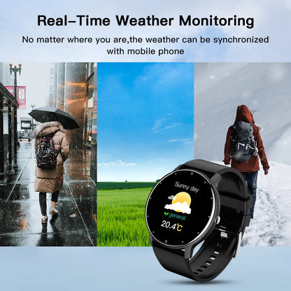 Tyrari Smart Watch - Fitness Tracking, Waterproof, Heart Rate & Sleep Monitor