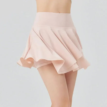 Women's High-Waisted Pleated Tennis Skirt | UPF 50+ Sports Skirt